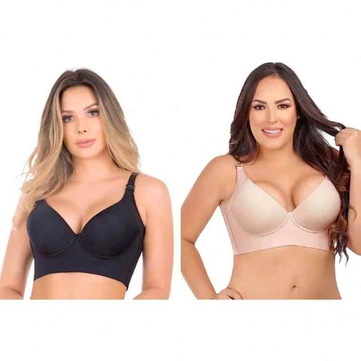 Full-Back Coverage Bra (2PCS)