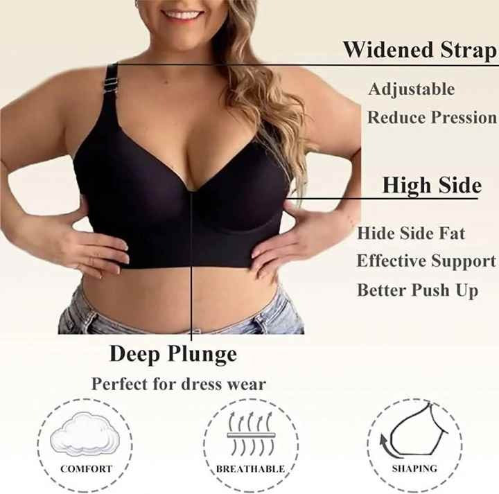 Full-Back Coverage Bra (2PCS)