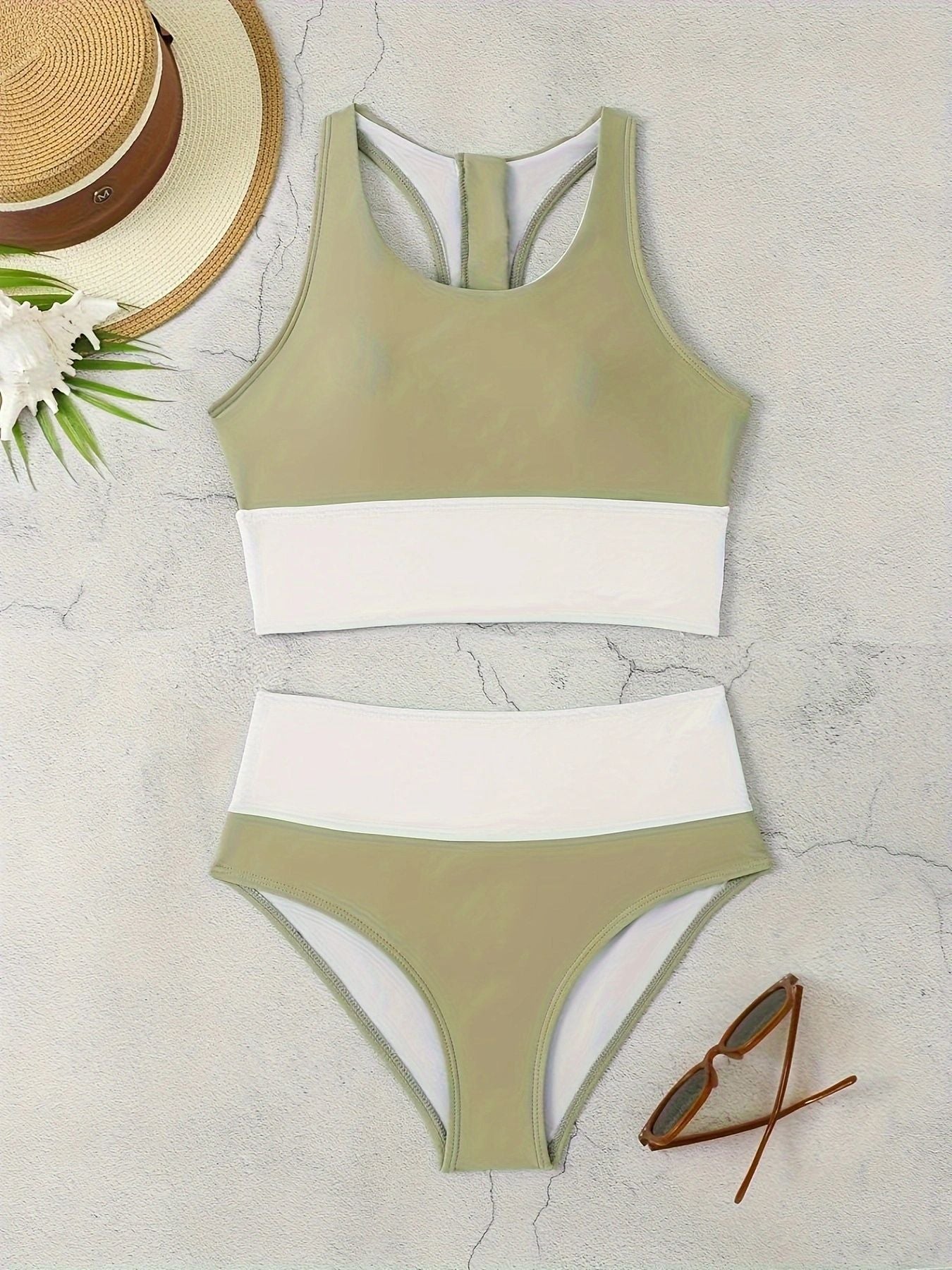 WALD Mint Green Bikini Set