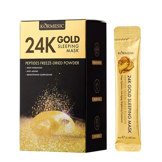 24K Gold Goodnight Sleep Facial Mask(20 pcs/1 Box)