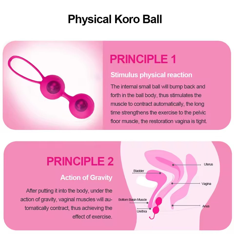 Women Silicone Tightening Exerciser Kegel Ball