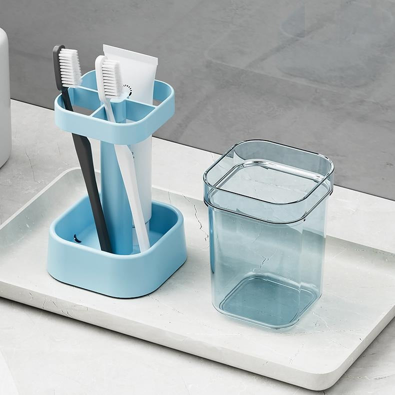 🪥 Stylish Toothbrush Holder with Cover