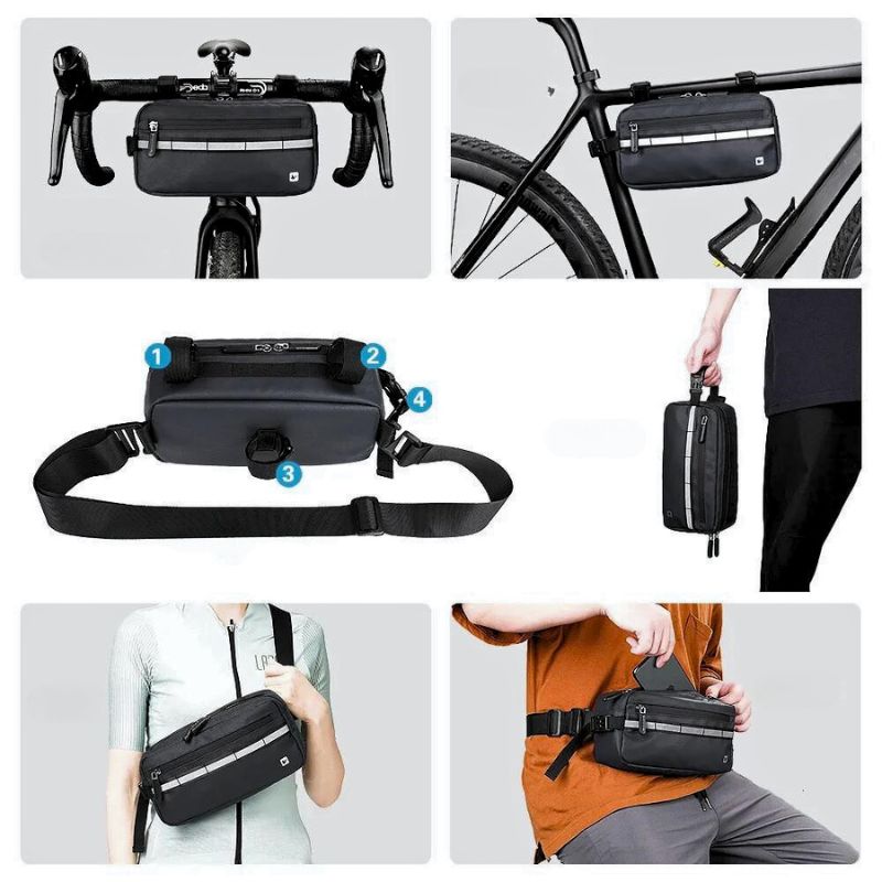 Handlebar Bike Bag – Compact & Secure Storage