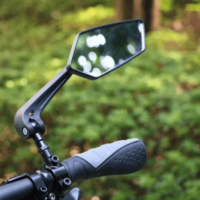 Adjustable Bike Mirror – Wide-Angle Rear View for Safe Cycling - 1 Pair