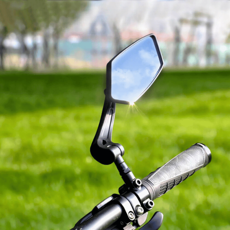 Adjustable Bike Mirror – Wide-Angle Rear View for Safe Cycling - 1 Pair