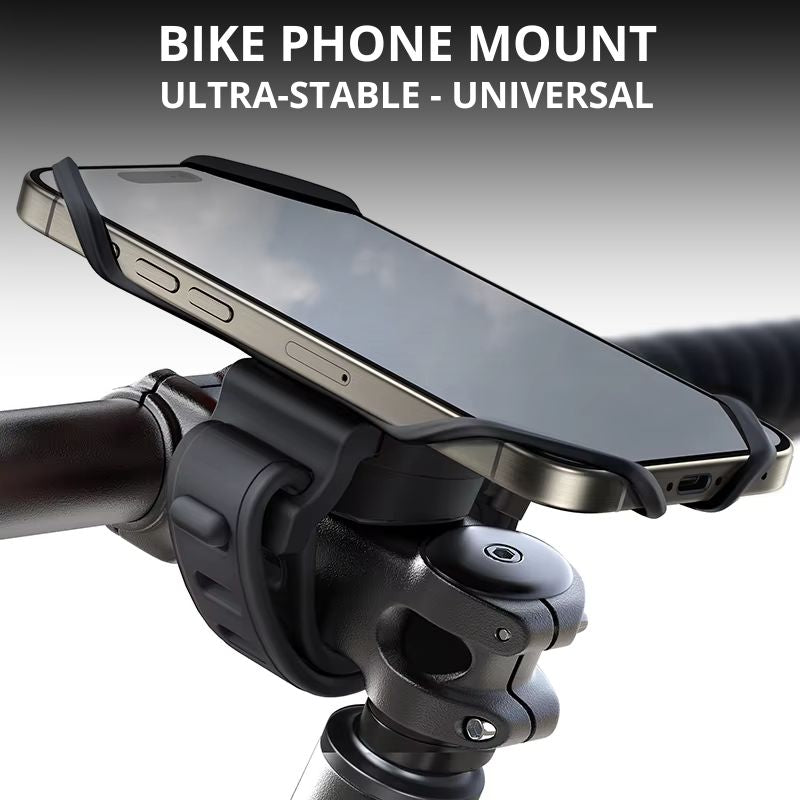 Bike Phone Holder – 360° Grip & Universal Fit