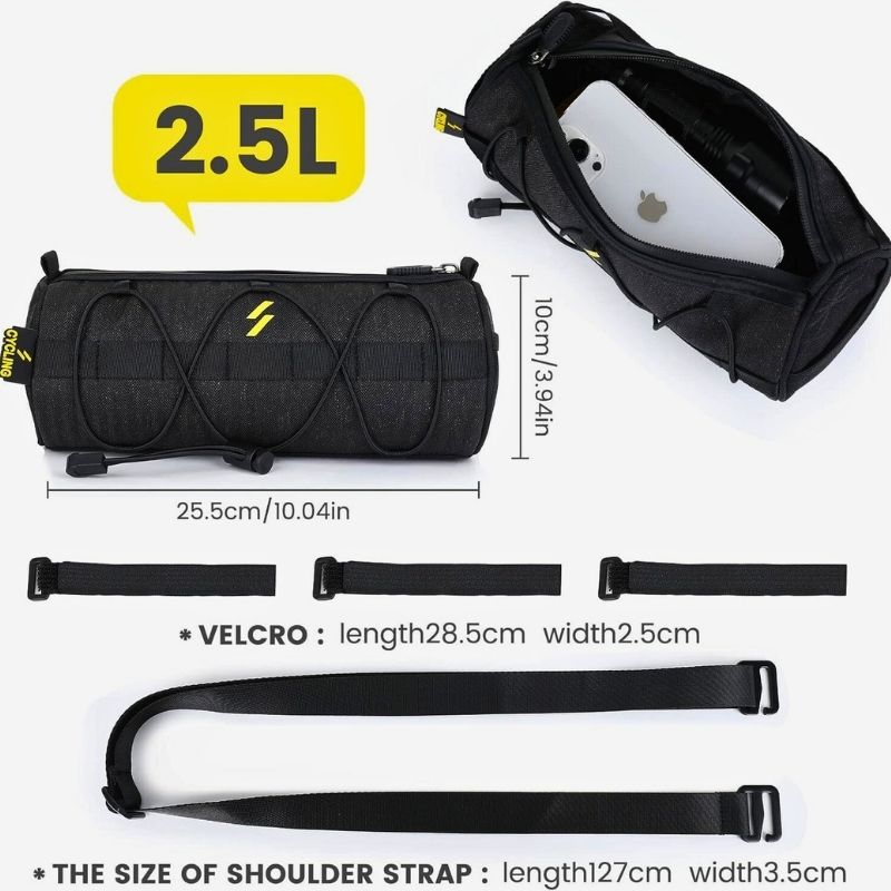 Bike Handlebar Phone Bag – Waterproof & Shockproof