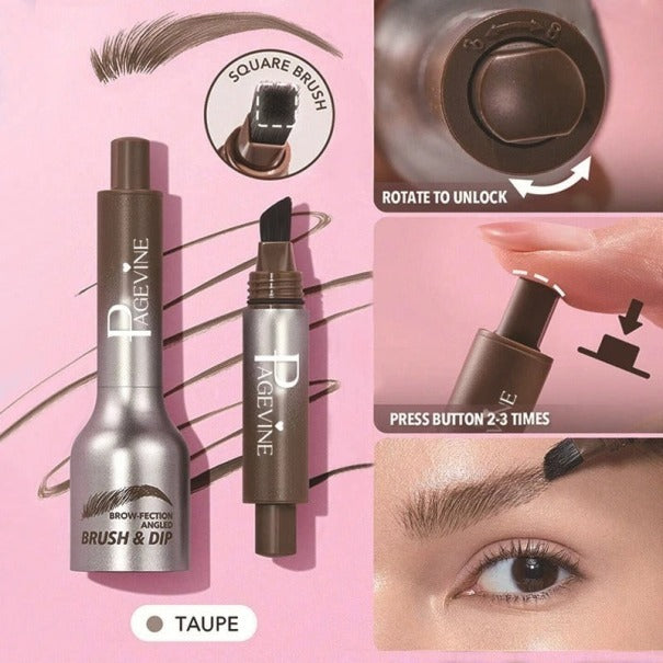 BUY 1 GET 1 FREE - Brow Fection Angled 4D Eyebrow Pen