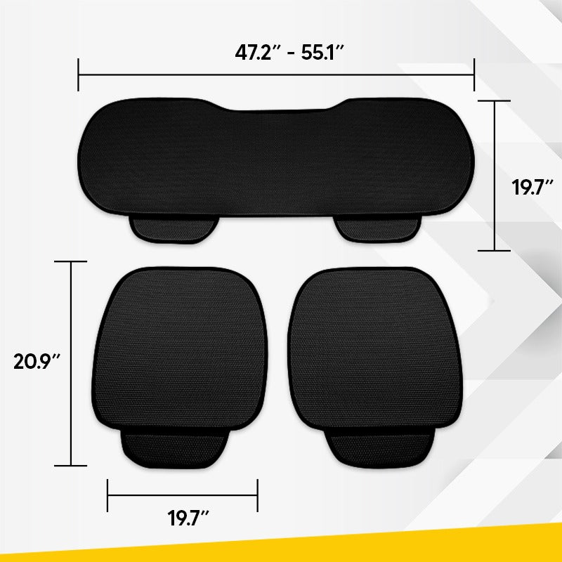 🔥🔥Breathable & Anti-Slip Ice silk Car Seat Covers