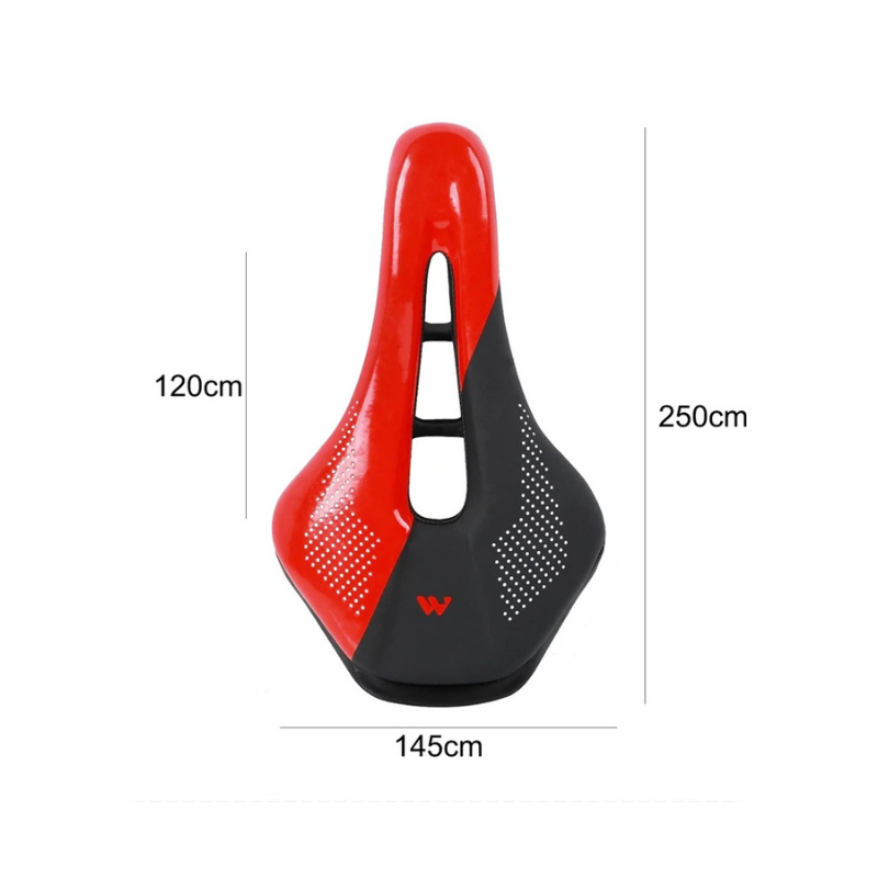 Pain-Free Ergonomic Bike Seat – Gel Cushion & Breathable Design