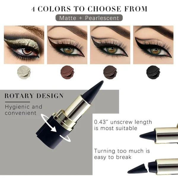Quick-drying matte eyeliner
