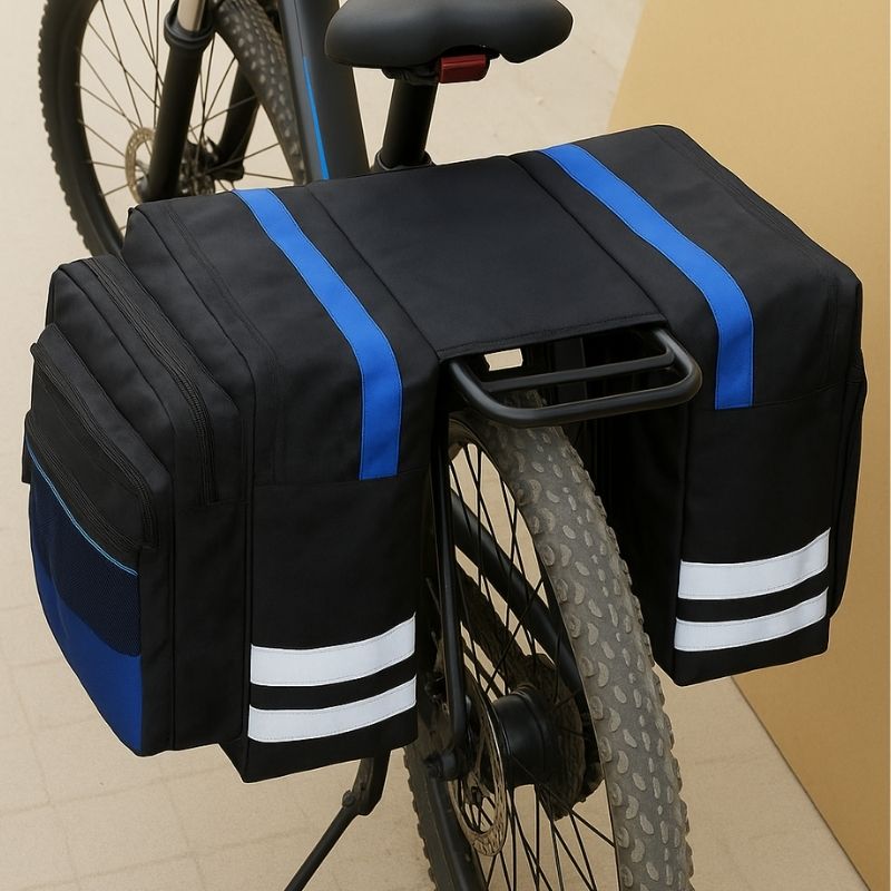 DualRack 30L Rear Bike Bags – Waterproof & Heavy-Duty