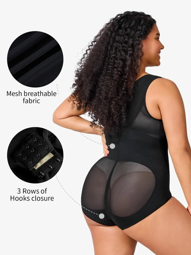 🏆LAST DAY - High-Waist Shapewear Bodysuit – Sculpt Your Dream Curves ✨