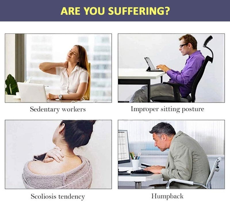 ⭐Back Posture Corrector Women Men-Unique Design Spine and Back Support⭐
