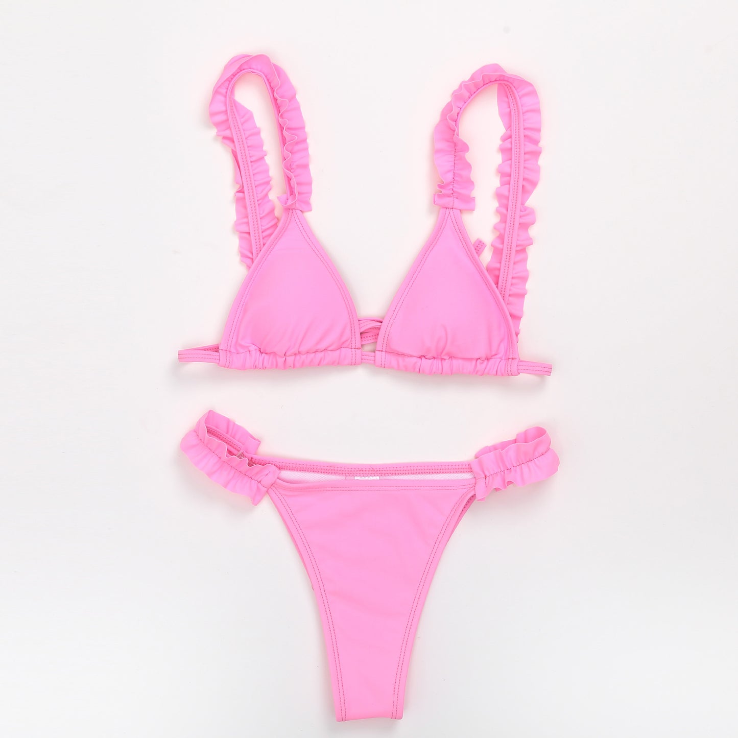 Sexy ruffled bikini