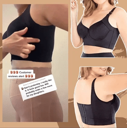 Full-Back Coverage Bra (2PCS)