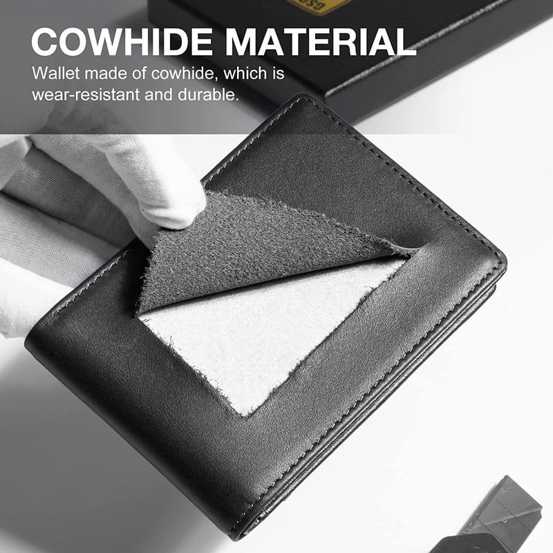 🔥Mens Slim Wallet RFID Blocking🔥