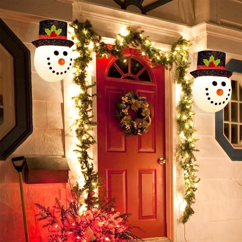 🎅Christmas Sale 49% OFF⛄️Snowman Porch Light Covers