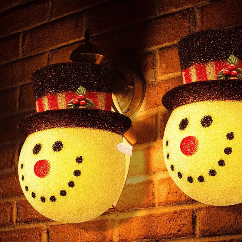 🎅Christmas Sale 49% OFF⛄️Snowman Porch Light Covers