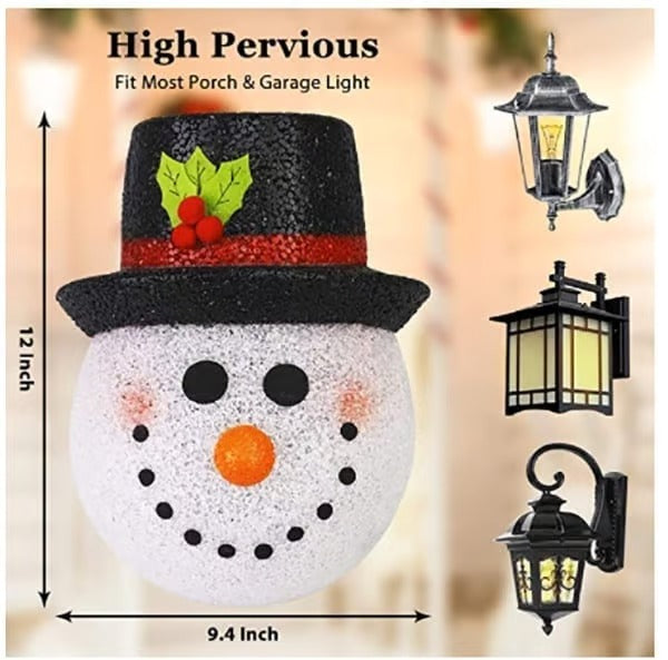 🎅Christmas Sale 49% OFF⛄️Snowman Porch Light Covers