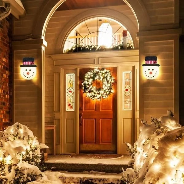 🎅Christmas Sale 49% OFF⛄️Snowman Porch Light Covers