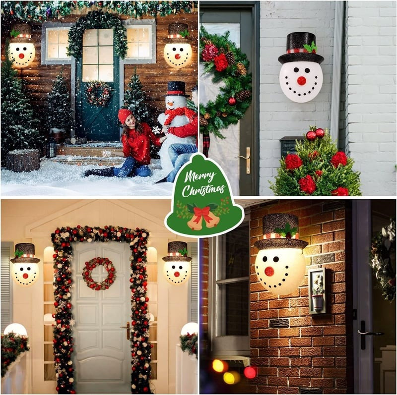 🎅Christmas Sale 49% OFF⛄️Snowman Porch Light Covers