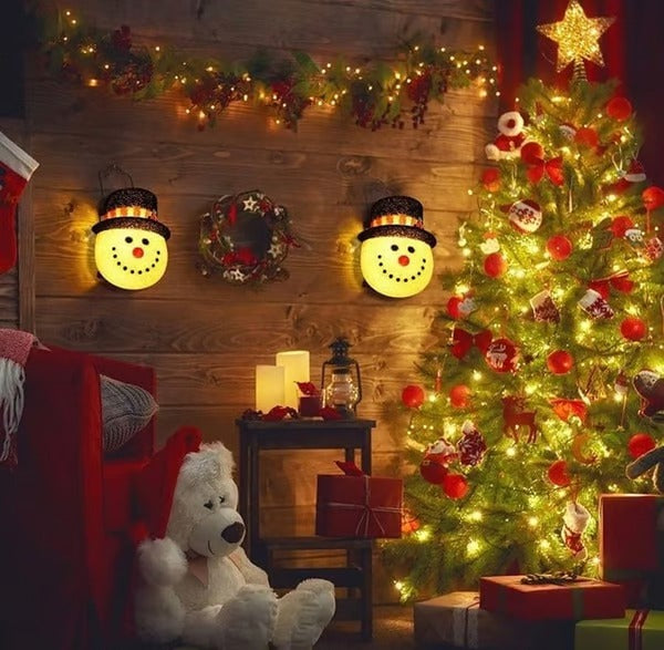 🎅Christmas Sale 49% OFF⛄️Snowman Porch Light Covers