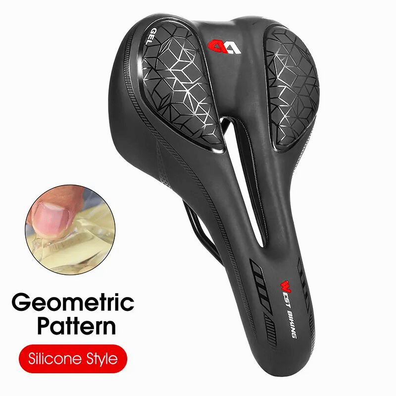 Padded Bike Seat – Ergonomic Foam for Comfort & Shock Absorption