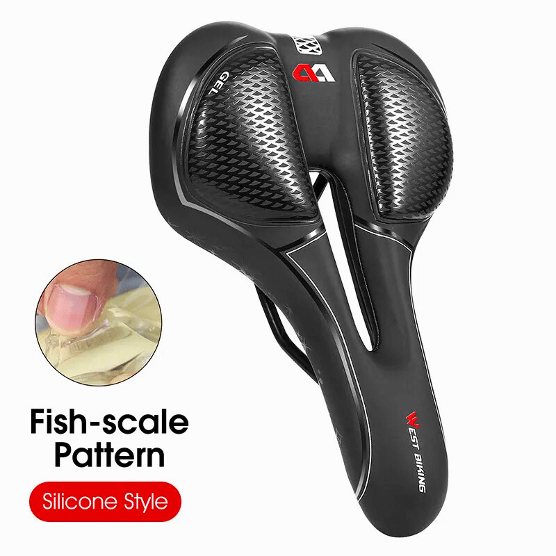 Padded Bike Seat – Ergonomic Foam for Comfort & Shock Absorption
