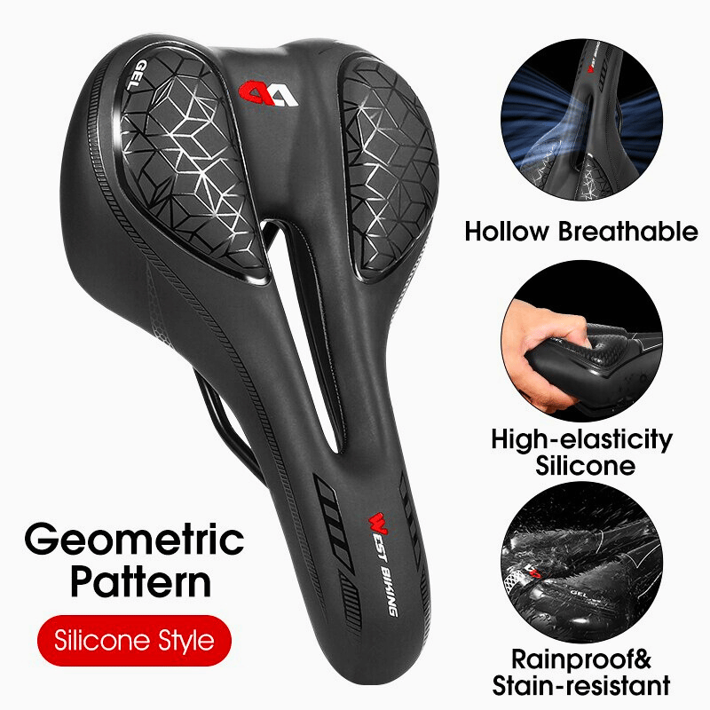 Padded Bike Seat – Ergonomic Foam for Comfort & Shock Absorption