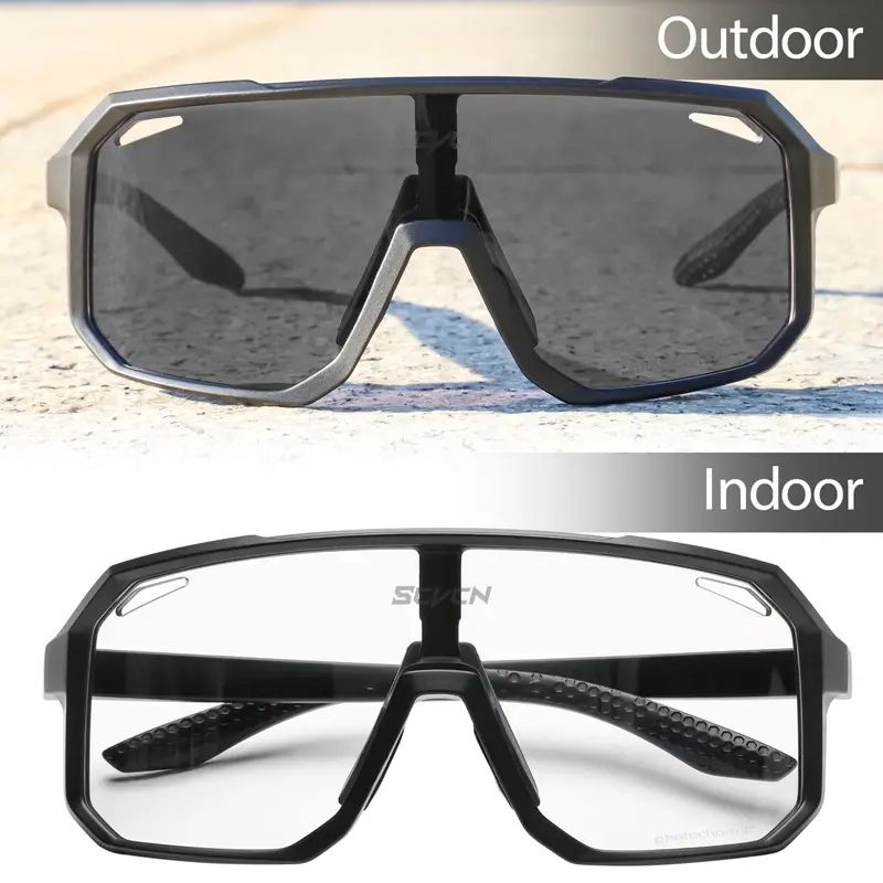 Photochromic Bike Glasses – UV400 & Anti-Fog