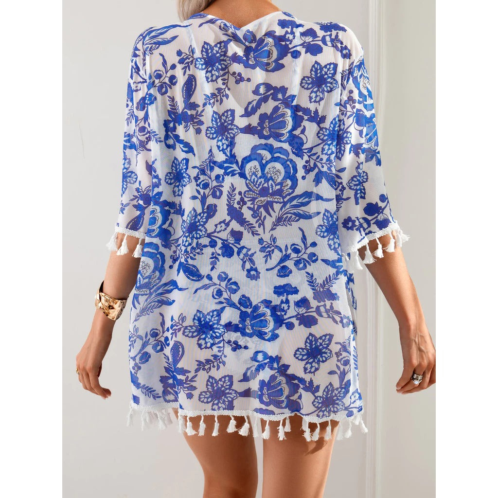 Blue and White Porcelain Bikini