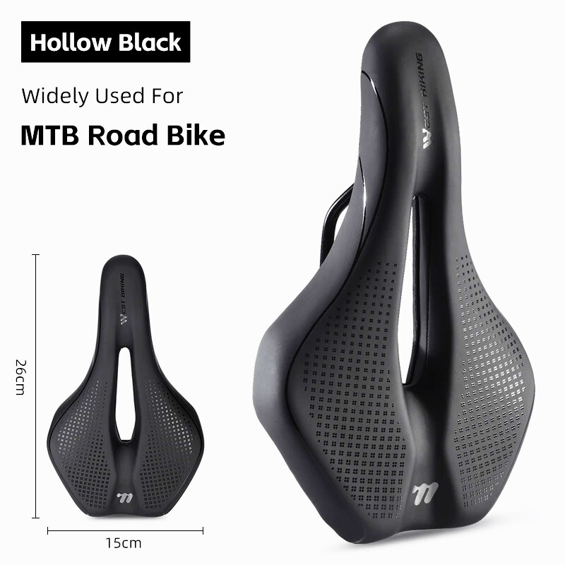 Shock-Absorbing Bike Seat – Lightweight for Stable Rides