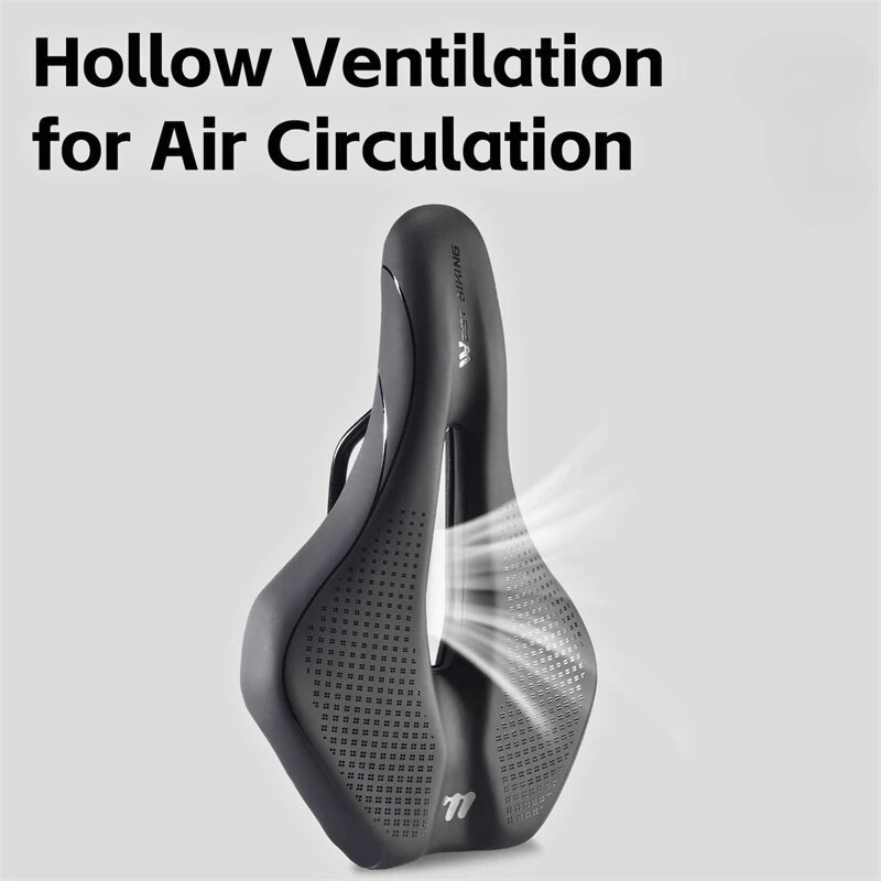 Shock-Absorbing Bike Seat – Lightweight for Stable Rides