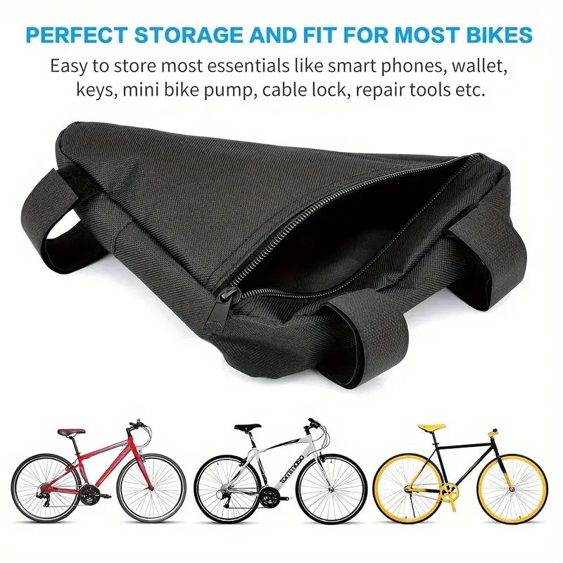 Bike Frame Bag – UrbanFit Compact & Secure