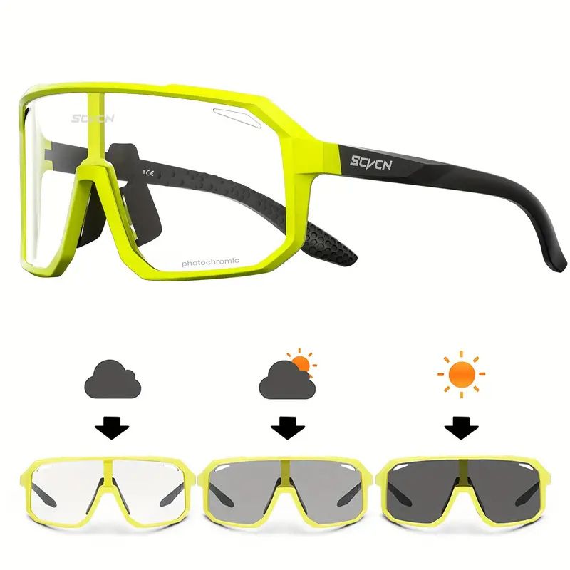 Photochromic Bike Glasses – UV400 & Anti-Fog