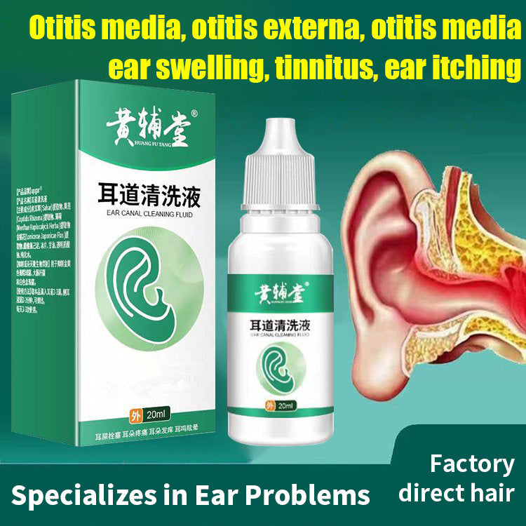 Ear canal antibacterial cleaning solution – Wildandwind