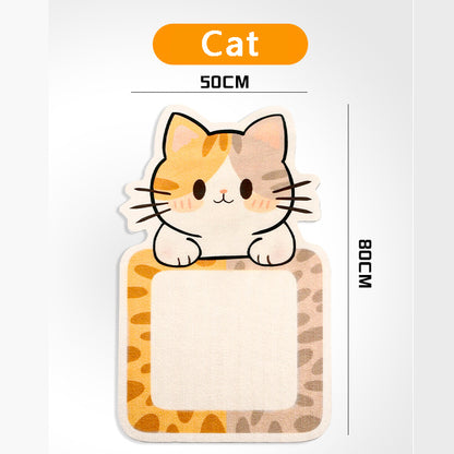 Wal Mounted Cat Scratching Board Thickened Durable Wear Resistant Protects Furniture from Cat Scratching