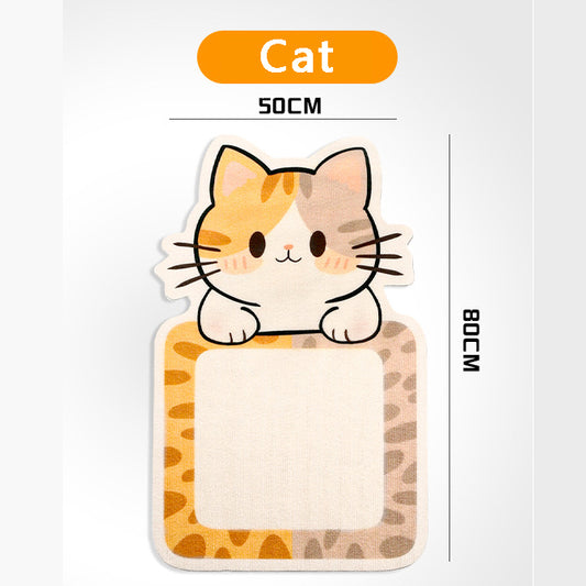 Wal Mounted Cat Scratching Board Thickened Durable Wear Resistant Protects Furniture from Cat Scratching