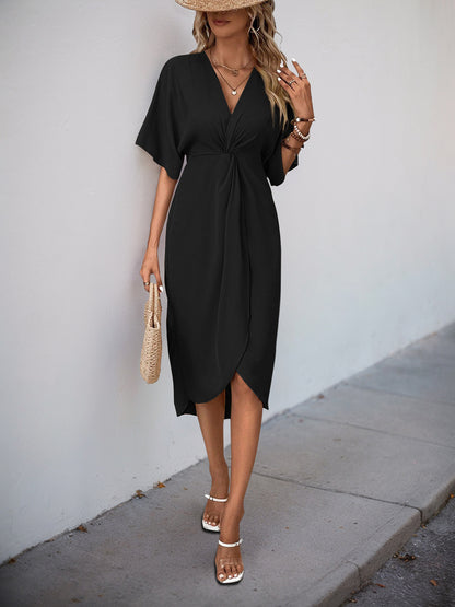Asymmetrical Minimalist Dress