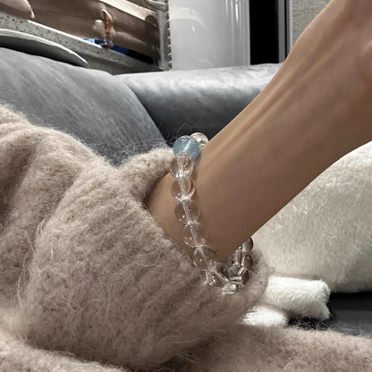 Clear Quartz Cosmicnet Universal Amplifier Crystal Bracelet