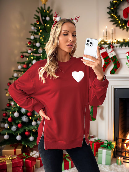 Red Christmas Crewneck Sweatshirt