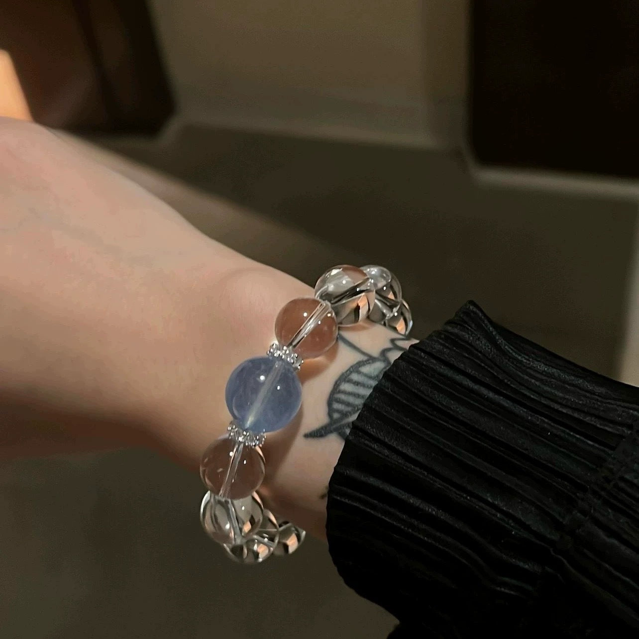 Clear Quartz Cosmicnet Universal Amplifier Crystal Bracelet