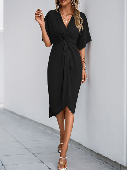 Asymmetrical Minimalist Dress