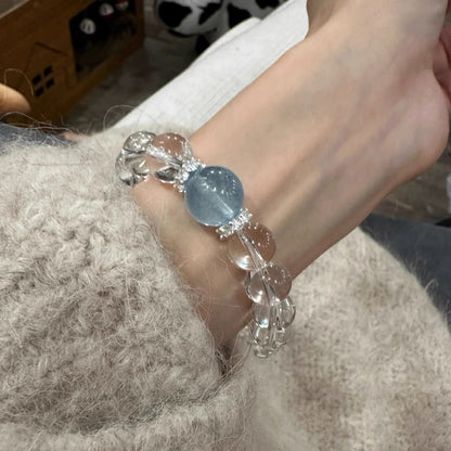 Clear Quartz Cosmicnet Universal Amplifier Crystal Bracelet