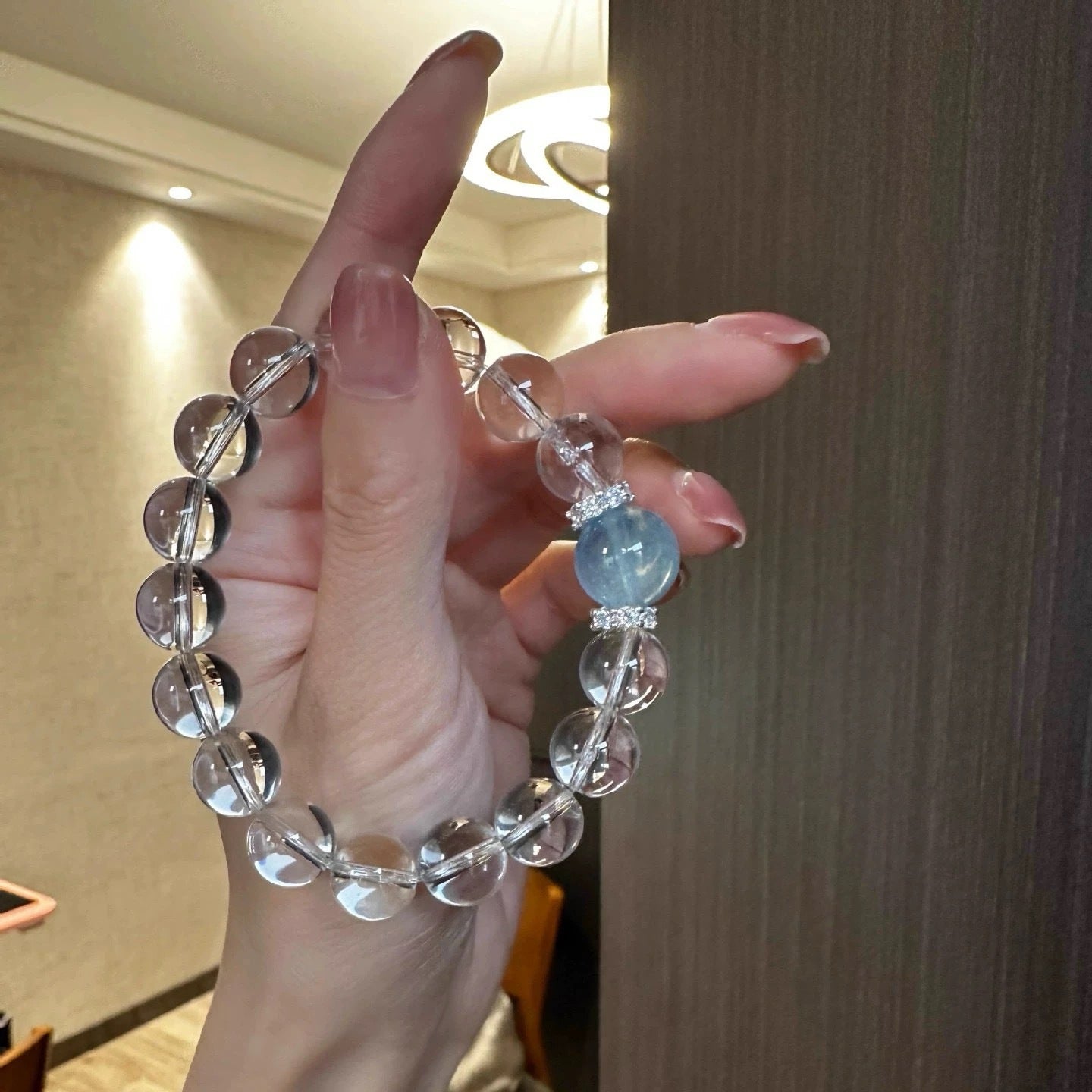 Clear Quartz Cosmicnet Universal Amplifier Crystal Bracelet