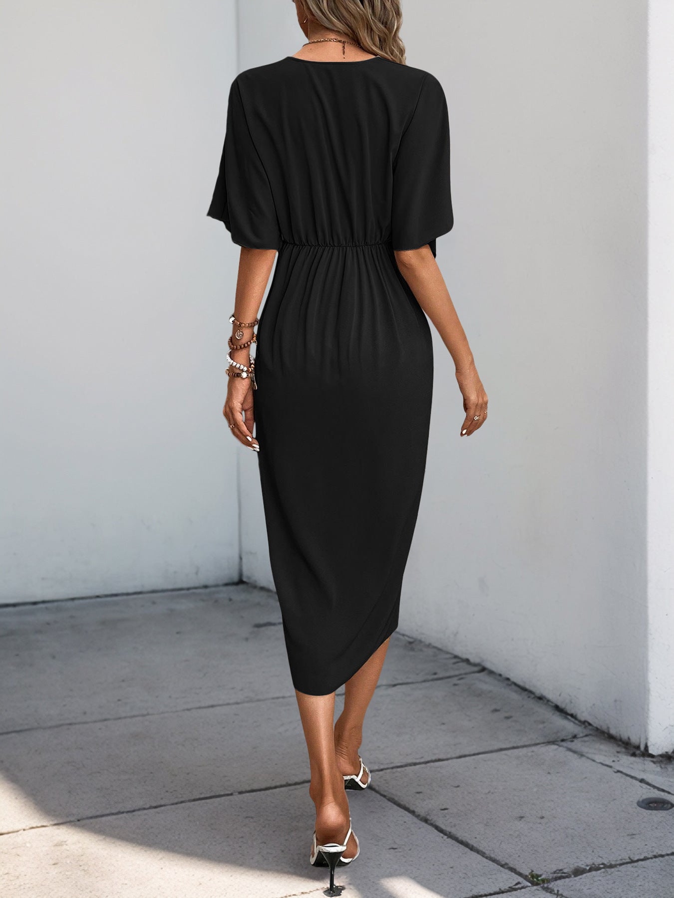 Asymmetrical Minimalist Dress