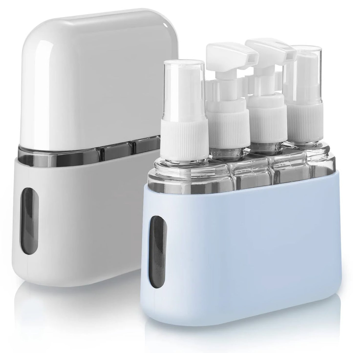 Mini Shampoo Dispenser Portable Travel Bottle Set