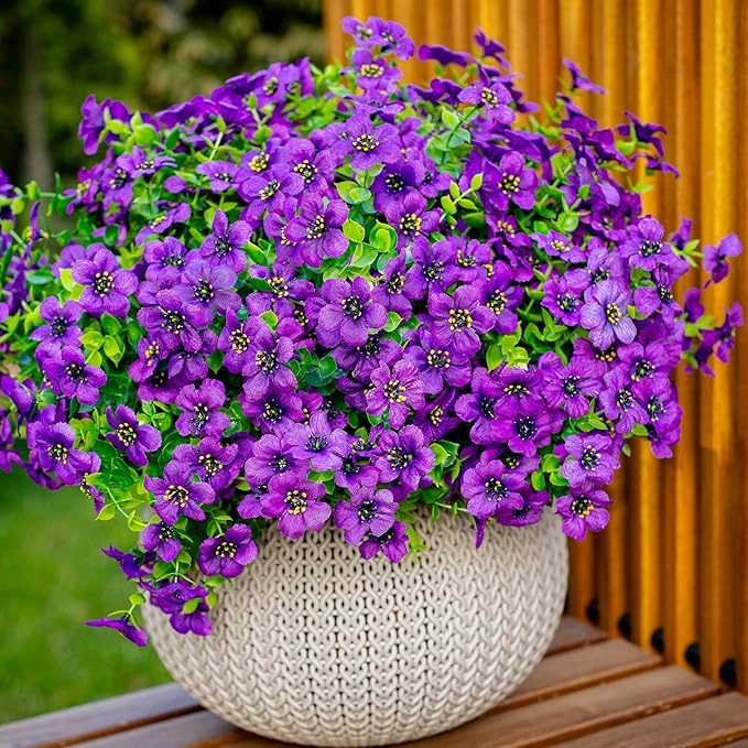 💥Upgraded High-Grade Material💐UV Resistant Fade-Free Colourful Artificial Flower