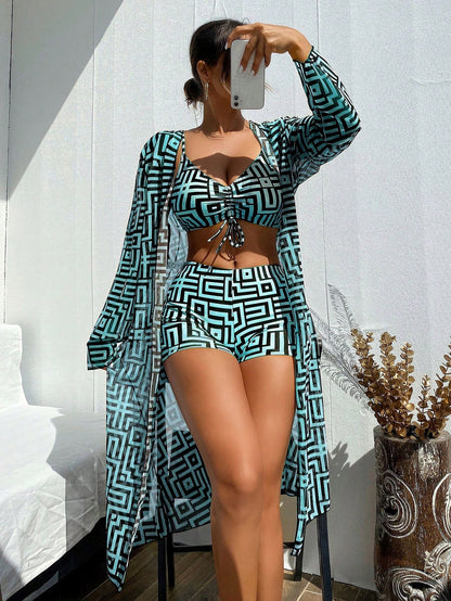 Women's 3-Piece Swimsuit Set